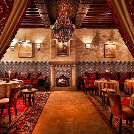 Riad Kniza Marrákes Kültér fotó Interior of the restaurant