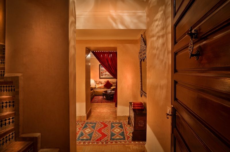 Riad Kniza Marrákes Kültér fotó A guest room at the hotel