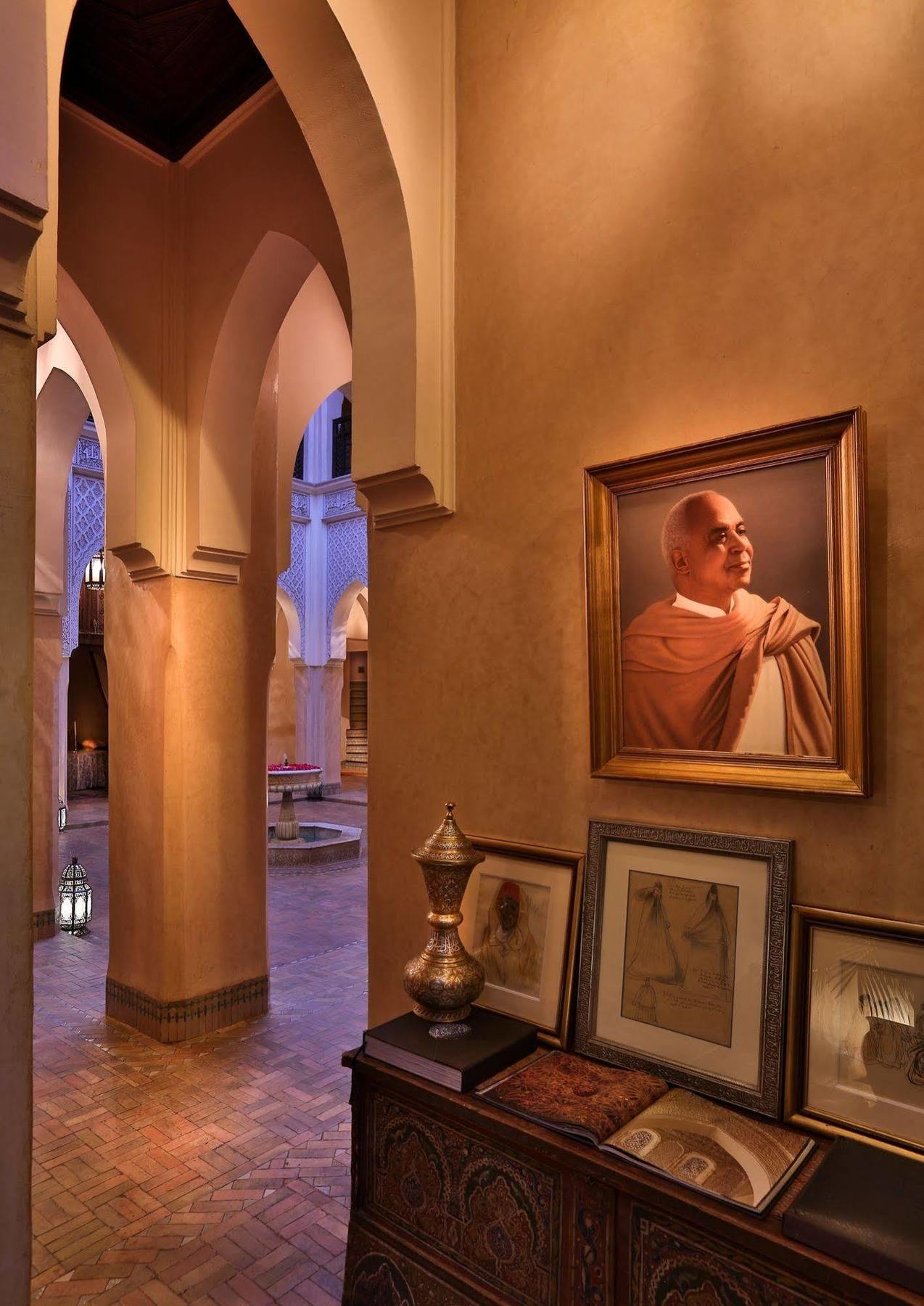 Riad Kniza Marrákes Kültér fotó The interior of the museum