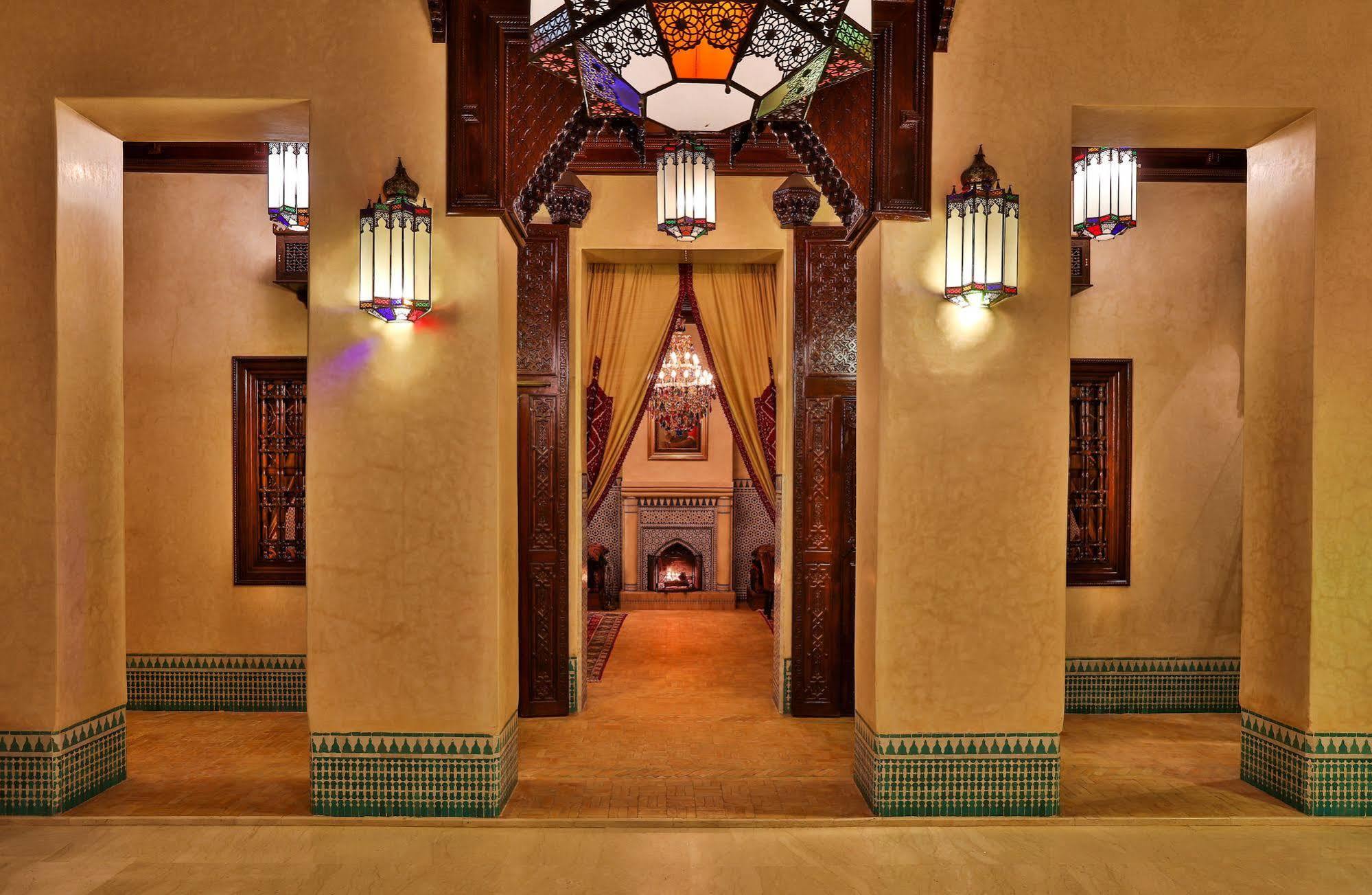 Riad Kniza Marrákes Kültér fotó The interior of the hotel